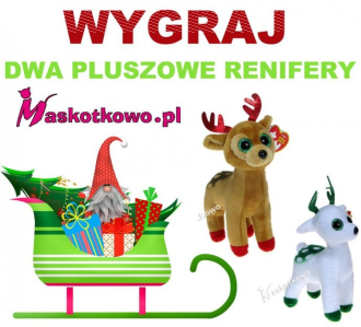 Konkurs "Wygraj pluszowe renifery"