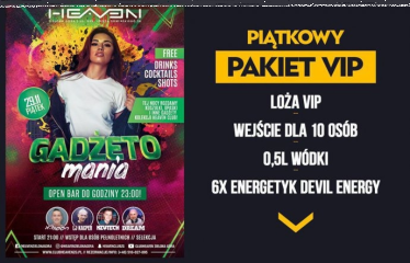 Zielona Góra: Konkurs "Piątek w Niebie" 18+