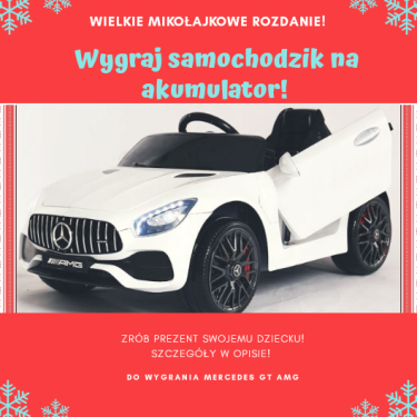 Wygraj samochodzik na akumulator!