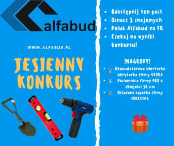 Konkurs "Wygraj wiertarko wkrętarkę firmy DEDRA"