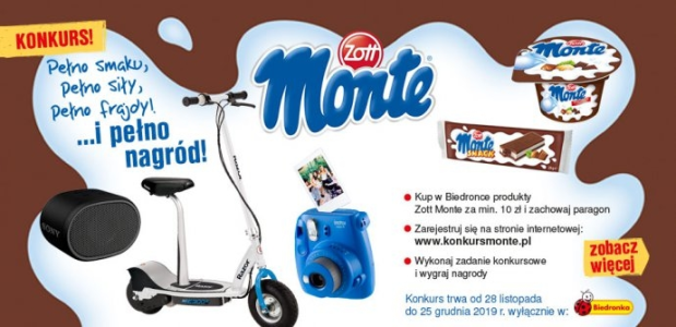 Konkurs "Monte" Biedronka