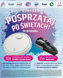 Konkurs "Posprzątaj po świętach" Intermarche