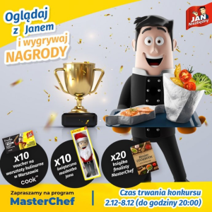 Konkurs "Oglądaj z Janem i wygrywaj nagrody"
