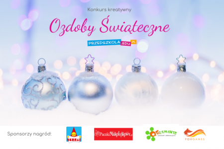 Konkurs kreatywny "Ozdoby Świąteczne" do godz. 12:00