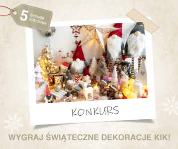 Konkurs fotograficzny "Dekoracje na rodzinne Święta"