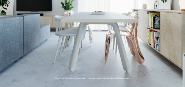 Konkurs "Futubeton - beton we wnętrzu" do godz. 16:00