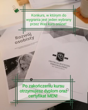 Wygraj jeden z wybranych kursów online!