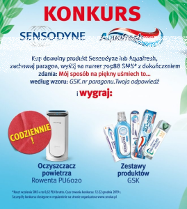 Konkurs "Sensodyne i Aquafresh w Lidl"