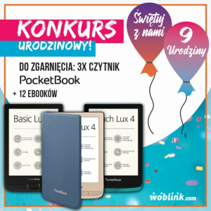 Konkurs urodzinowy Woblinka i PocketBooka