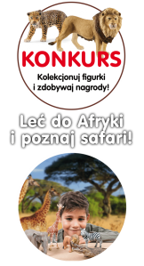Konkurs "Leć do Afryki i poznaj safari"
