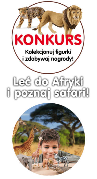Konkurs "Leć do Afryki i poznaj safari"