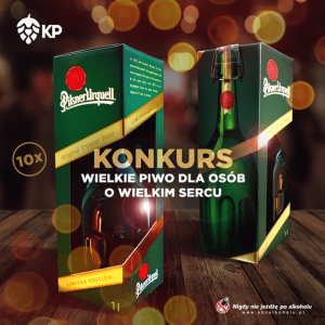 Konkurs "Wielkie piwo dla ludzi o wielkim sercu" 18+