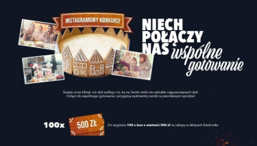 Konkurs kulinarny "Łączy nas wspólne gotowanie" Biedronka