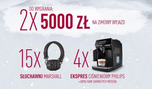 Loteria "Woseba… wyjątkowa KAWA, wyjątkowe FERIE" Intermarche