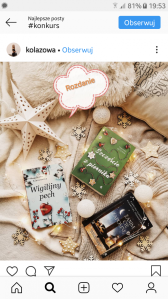 Mikołajkowe rozdanie patronackie z @kolazowa