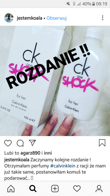 Wygraj perfumy Calvin Klein 100ml!