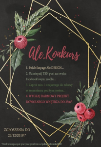 Konkurs świąteczny od Ale Design