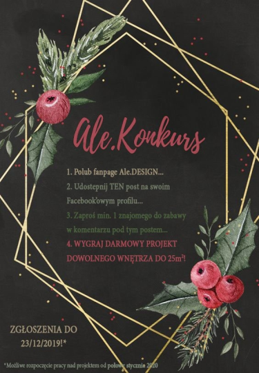 Konkurs świąteczny od Ale Design
