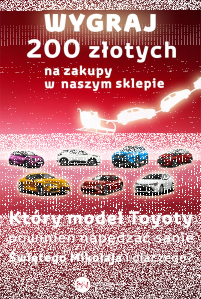 Konkurs "Odpowiedz na jedno pytanie i wygraj 200 złotych na zakupy w sklepie"