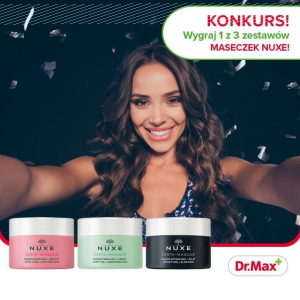 Wygraj 1 z 3 zestawów trzech maseczek NUXE Insta-Masque