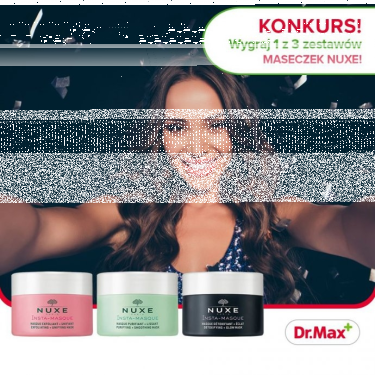 Wygraj 1 z 3 zestawów trzech maseczek NUXE Insta-Masque