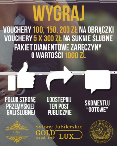 Konkurs "Przemyskiej Gali Ślubnej" do godz. 12:00