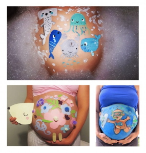 Konkurs fotograficzny "Brzuszek jak malowany"