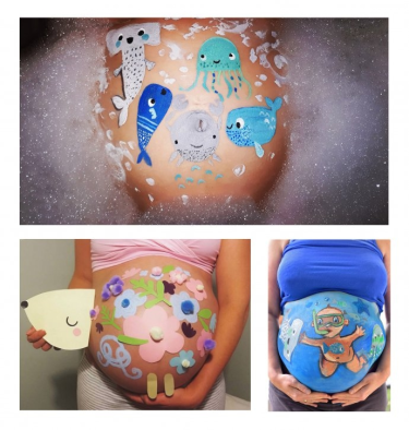 Konkurs fotograficzny "Brzuszek jak malowany"