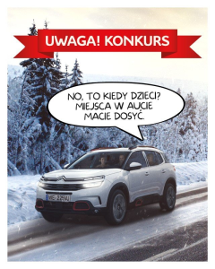 Konkurs świąteczny Citroëna