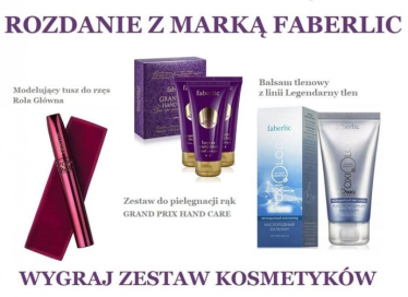 Konkurs "Rozdanie z marką Faberlic"
