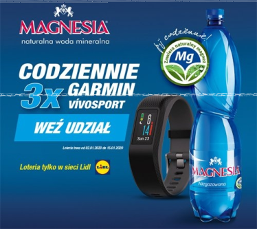 Loteria "Aktywnym krokiem z nowym rokiem" Lidl