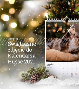 Konkurs fotograficzny "Świąteczne zdjęcie do Kalendarza Husse 2021!"