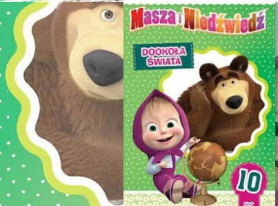 Konkurs "Wygraj 10. część przygód Maszy i Niedźwiedzia"