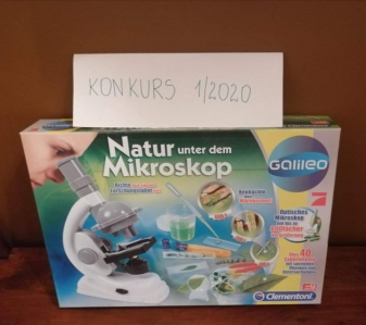 Konkurs "Mikroskop Clementoni"