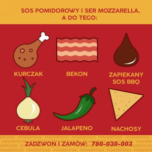 Kraków: Konkurs "Nazwij Pizze - Wygraj Pizze 50cm" do godz. 20:00