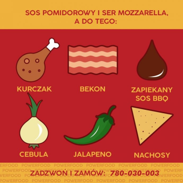 Kraków: Konkurs "Nazwij Pizze - Wygraj Pizze 50cm" do godz. 20:00