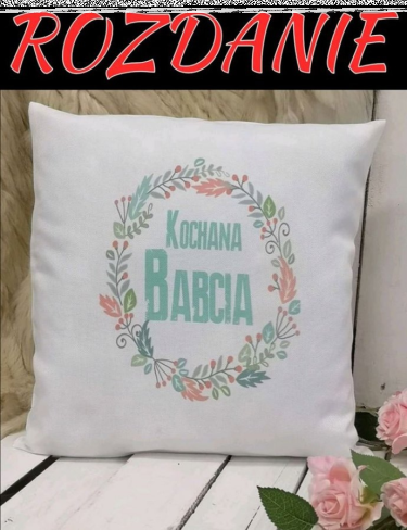 Wygraj poduszkę na Dzień Babci