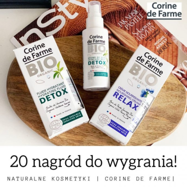 Wygraj kosmetyki od Corine de Farme