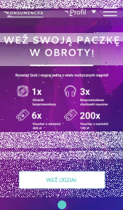 Konkurs "Weź swoją paczkę w obroty"