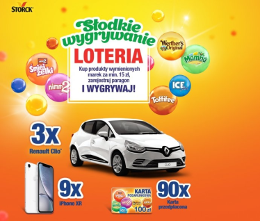 Loteria "Słodkie wygrywanie" Carrefour