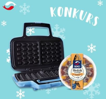 Wygraj gofrownicę oraz zestaw produktów SEKO