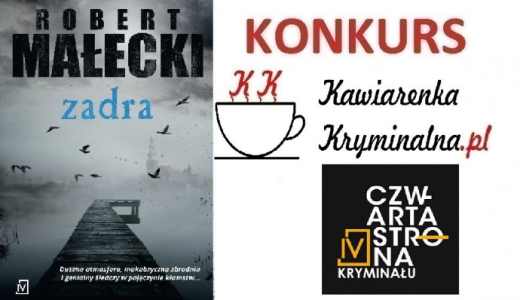 Wygraj książkę "Zadrę" Robert Małecki!