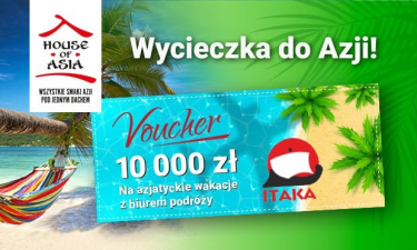 Konkurs "Wygraj wycieczkę do Azji"