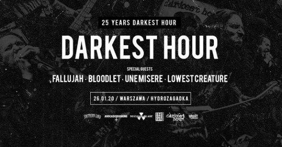 Warszawa: Konkurs "Koncert Darkest Hour" do godz. 12:00