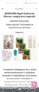 Konkurs "Kulinarnie mocni - jak nie marnować żywności"