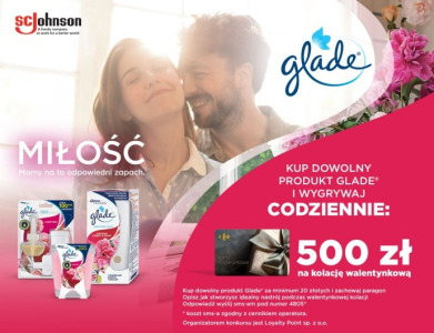 Konkurs "Walentynki z Glade" Carrefour