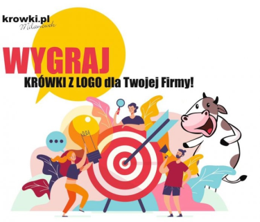 Wygraj krówki z logo dla Twojej firmy