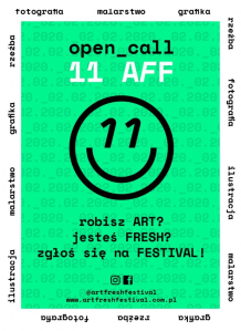 Konkurs "OPEN CALL - 11 Art Fresh Festival"