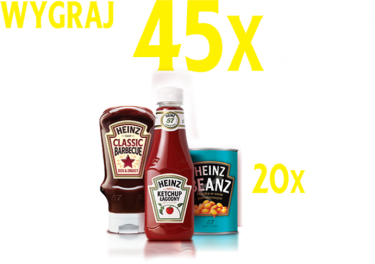 Konkurs "Na ferie Heinz pakuje najlepiej" Biedronka