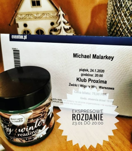 Warszawa: Wygraj wejściówkę na koncert Michael Malarkey! do godz. 20:00